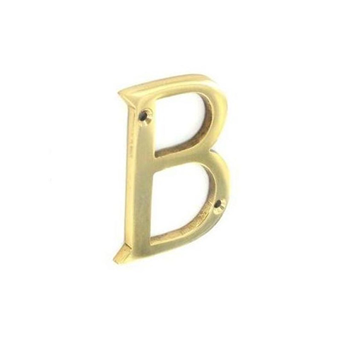 BRASS NUMERAL LETTER B