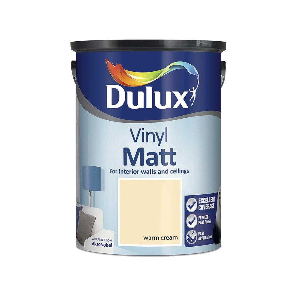 Dulux Vinyl Matt Warm Cream 5L
