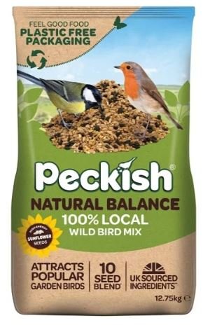 Peckish Natural Balance Seed Mix for Wild Birds, 12.75 kg