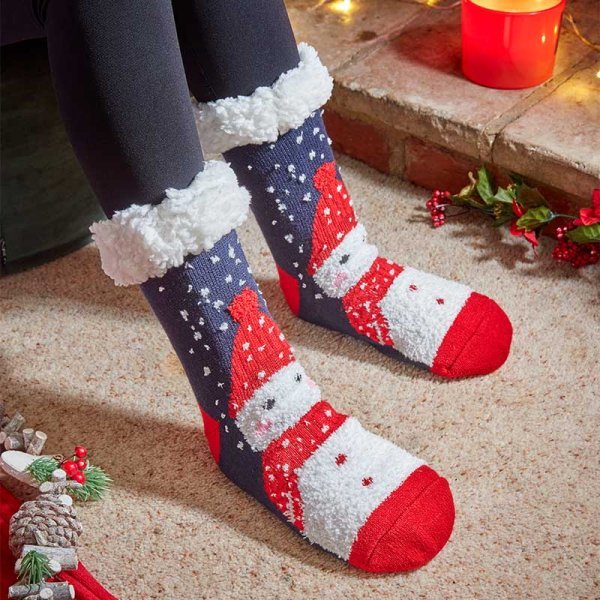 SLIPPER SOCKS FROSTY