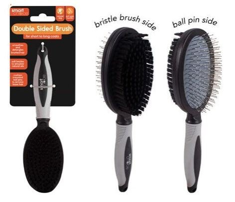 SMART CHOICE DOUBLE SIDED PIN & BRISTLE BRUSH