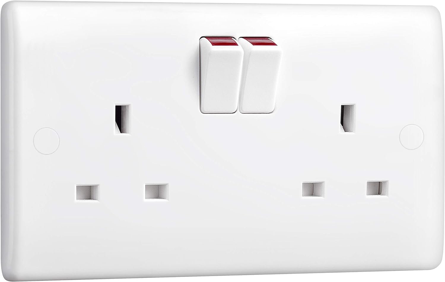822-01 WHITE 13A 13A 2G SWITCHED SOCKET