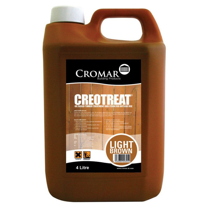 CREOTREAT LIGHT BROWN 4 LITRE LCTL/401