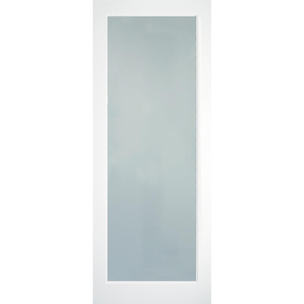 Kenmore White Primed Lamsafe Glazed Door 80 x 34