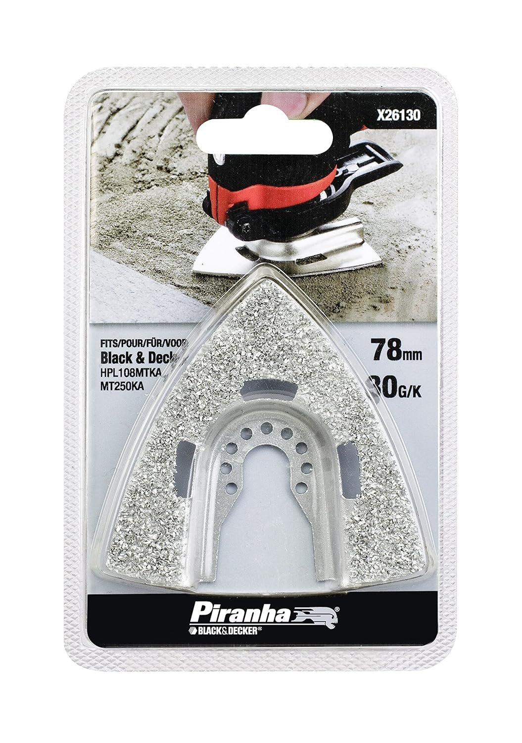 Piranha Carbide Rasp with 78 mm Blade Width