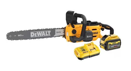 DCMCS575X1-GB 54V XR FLEXVOLT 50cm High Powered Chainsaw - 1 X 9Ah