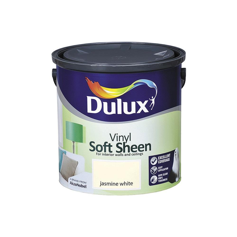Dulux Vinyl Soft Sheen Jasmine White 2.5L