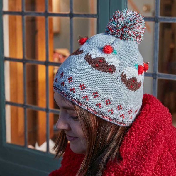 LUXURY BEANIE XMAS PUDDING