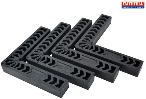CLAMPING Square SET OF 4