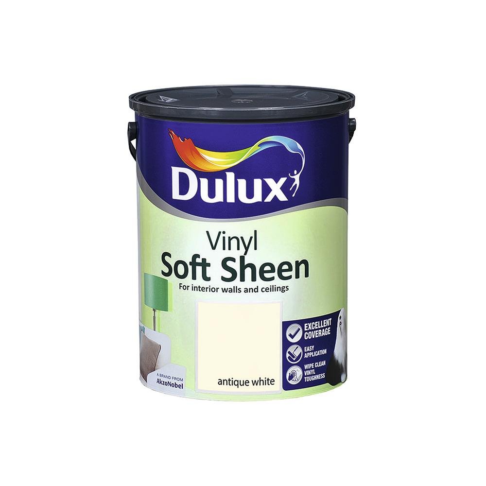 Dulux Vinyl Soft Sheen Antique White 5L
