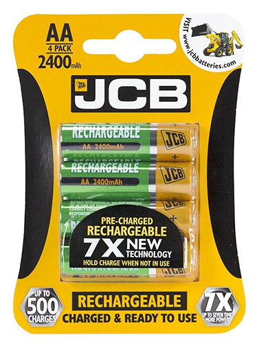 JCB RECHARGEABLE BATTERY AA
